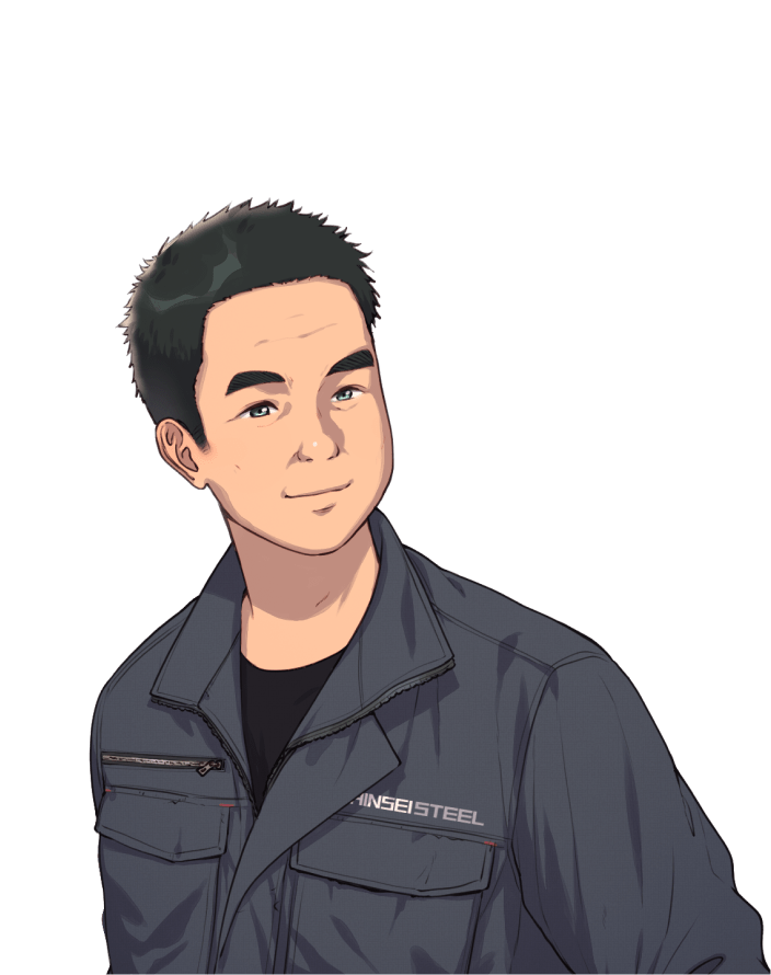 H.Iさん｜先輩インタビュー｜採用情報｜有限会社新生スチール